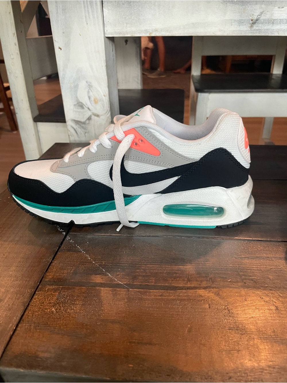 Nike Air Max Correlate Mango Women's Sneakers Shoes White Black Green Size 7 - Picture 5 of 12